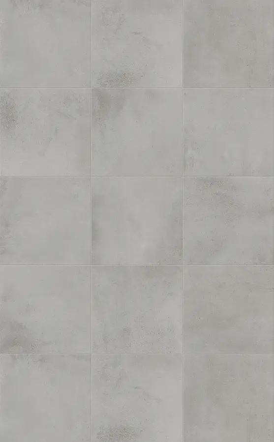 Background tile, Effect concrete, Color grey, Unglazed porcelain stoneware, 60x60 cm, Finish matte
